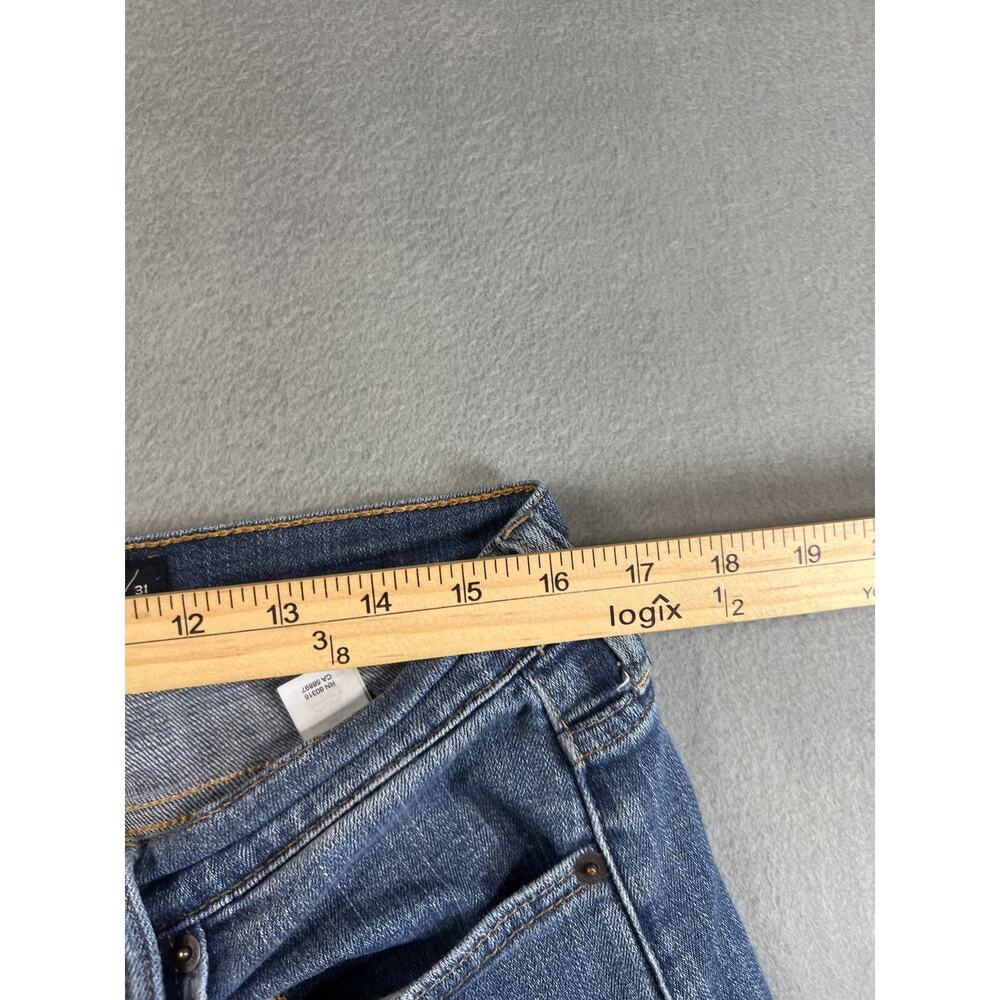 Lucky Brand Women's Blue Straight Jeans 12/31 Stretch Denim, 5-Pocket Design - Picture 11 of 12